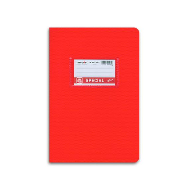 Τετράδιο Typotrust SPECIAL Color 17Χ25 50Φ κόκκινο